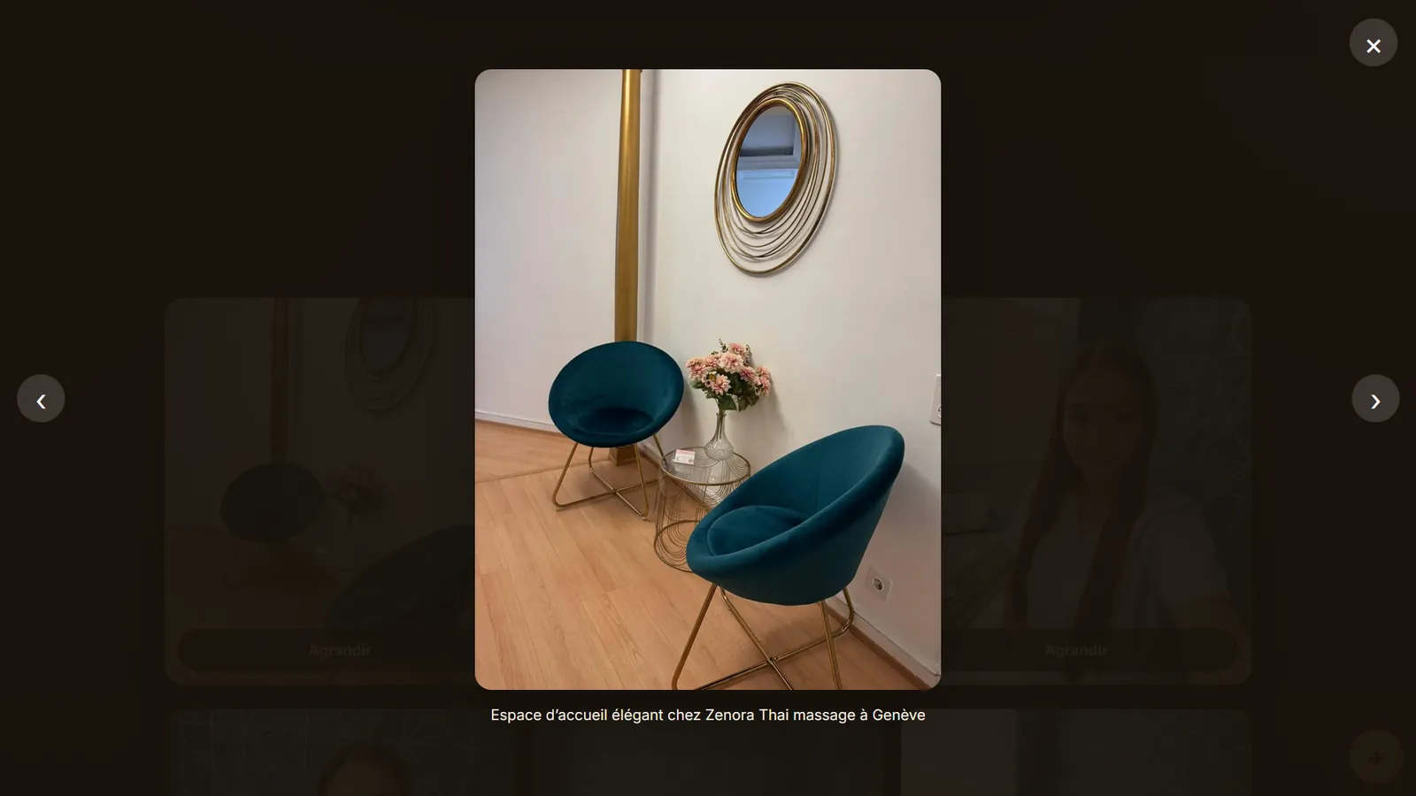 ภาพหน้าจอเว็บไซต์ผลงาน Zenora Thai Massage Genève ลำดับที่ 3